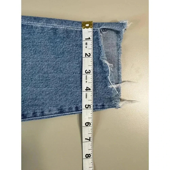 MOTHER The Looker Ankle Step Fray Jeans Exposed Secret Sister Sz 27 Made in USA - Picture 9 of 16